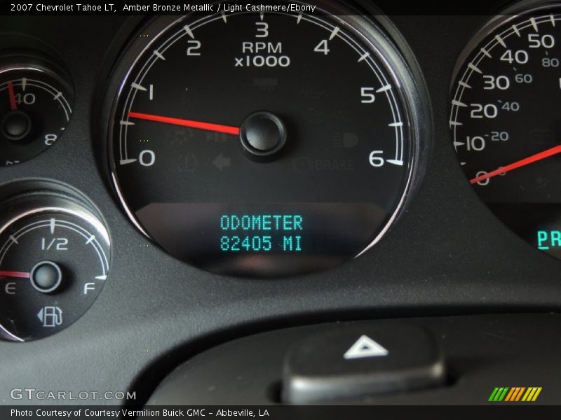 Amber Bronze Metallic / Light Cashmere/Ebony 2007 Chevrolet Tahoe LT