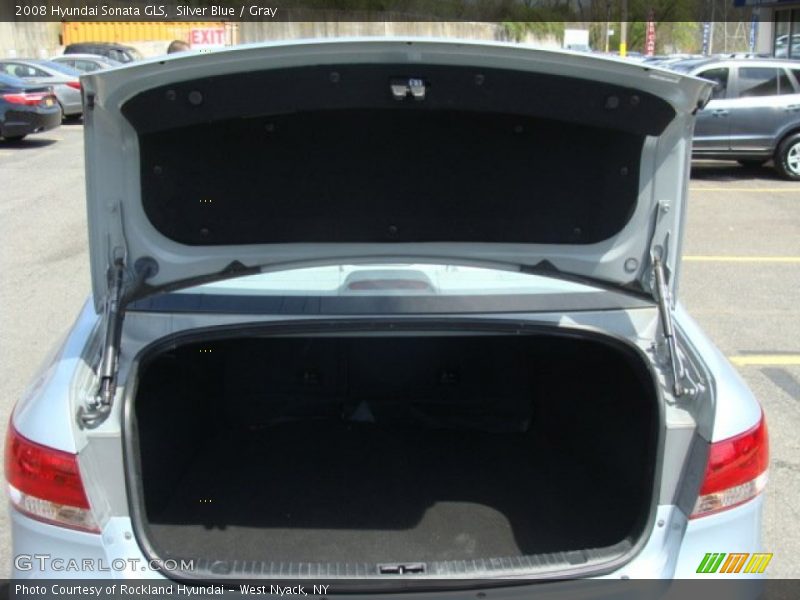 Silver Blue / Gray 2008 Hyundai Sonata GLS
