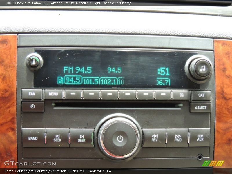 Amber Bronze Metallic / Light Cashmere/Ebony 2007 Chevrolet Tahoe LT