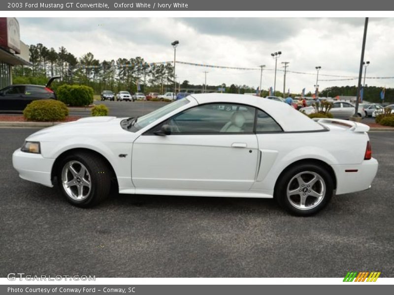  2003 Mustang GT Convertible Oxford White