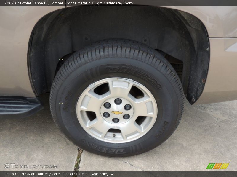 Amber Bronze Metallic / Light Cashmere/Ebony 2007 Chevrolet Tahoe LT