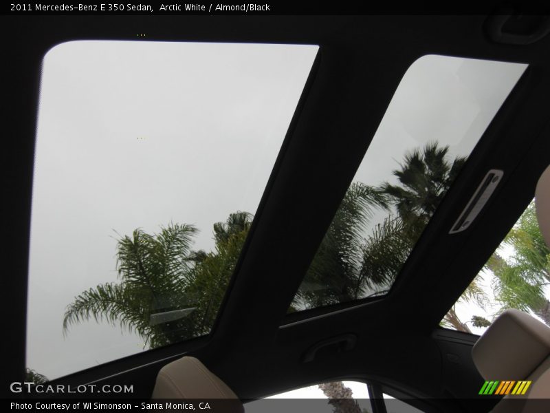 Arctic White / Almond/Black 2011 Mercedes-Benz E 350 Sedan