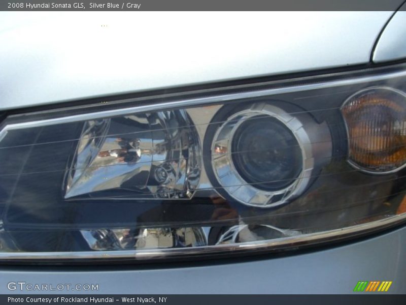 Silver Blue / Gray 2008 Hyundai Sonata GLS