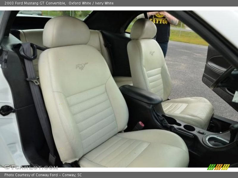 Front Seat of 2003 Mustang GT Convertible