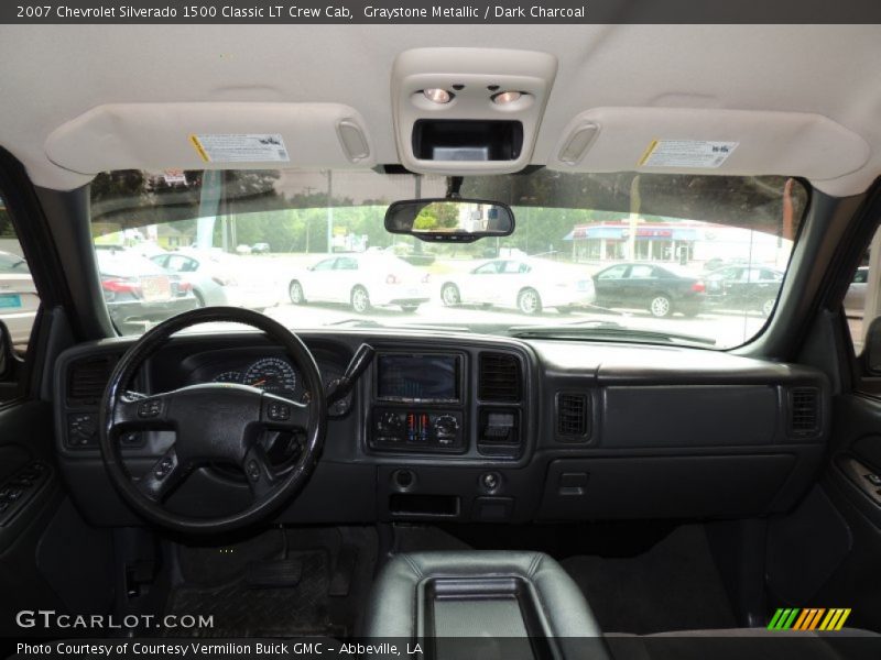 Graystone Metallic / Dark Charcoal 2007 Chevrolet Silverado 1500 Classic LT Crew Cab