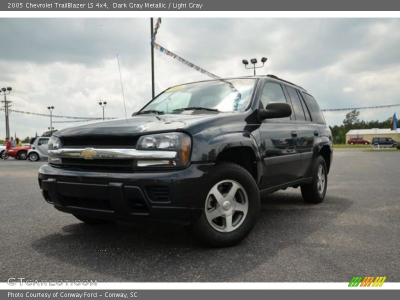Dark Gray Metallic / Light Gray 2005 Chevrolet TrailBlazer LS 4x4