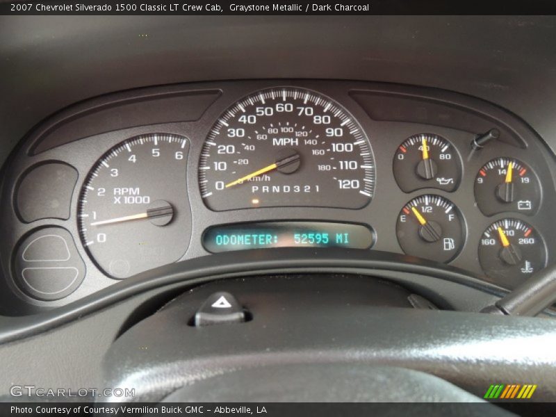 Graystone Metallic / Dark Charcoal 2007 Chevrolet Silverado 1500 Classic LT Crew Cab