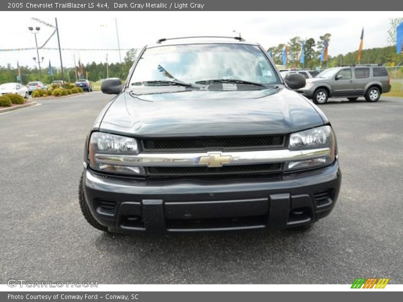 Dark Gray Metallic / Light Gray 2005 Chevrolet TrailBlazer LS 4x4