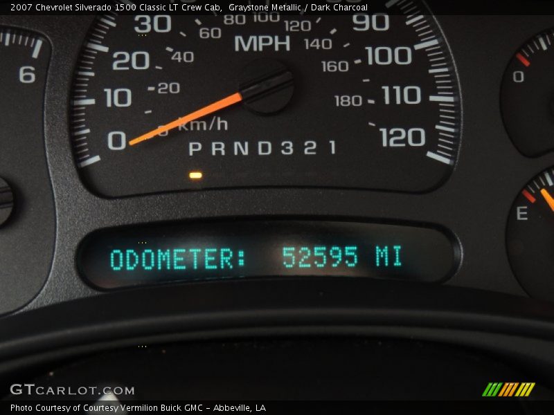 Graystone Metallic / Dark Charcoal 2007 Chevrolet Silverado 1500 Classic LT Crew Cab
