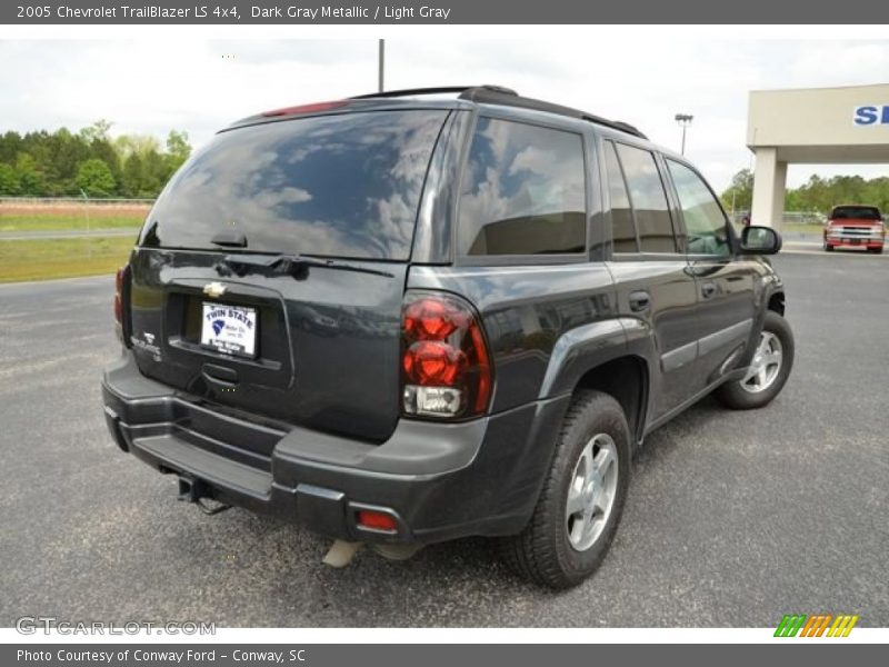 Dark Gray Metallic / Light Gray 2005 Chevrolet TrailBlazer LS 4x4