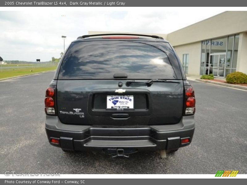 Dark Gray Metallic / Light Gray 2005 Chevrolet TrailBlazer LS 4x4