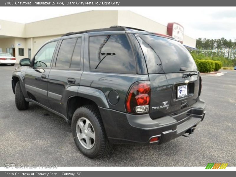 Dark Gray Metallic / Light Gray 2005 Chevrolet TrailBlazer LS 4x4