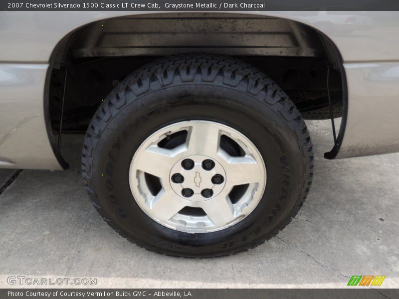 Graystone Metallic / Dark Charcoal 2007 Chevrolet Silverado 1500 Classic LT Crew Cab