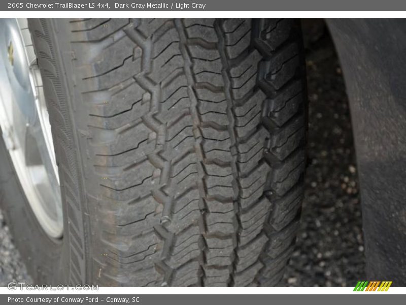 Dark Gray Metallic / Light Gray 2005 Chevrolet TrailBlazer LS 4x4