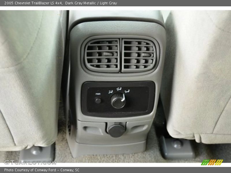 Dark Gray Metallic / Light Gray 2005 Chevrolet TrailBlazer LS 4x4