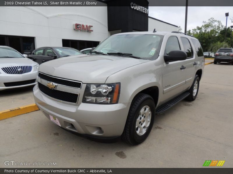Silver Birch Metallic / Ebony 2009 Chevrolet Tahoe LS