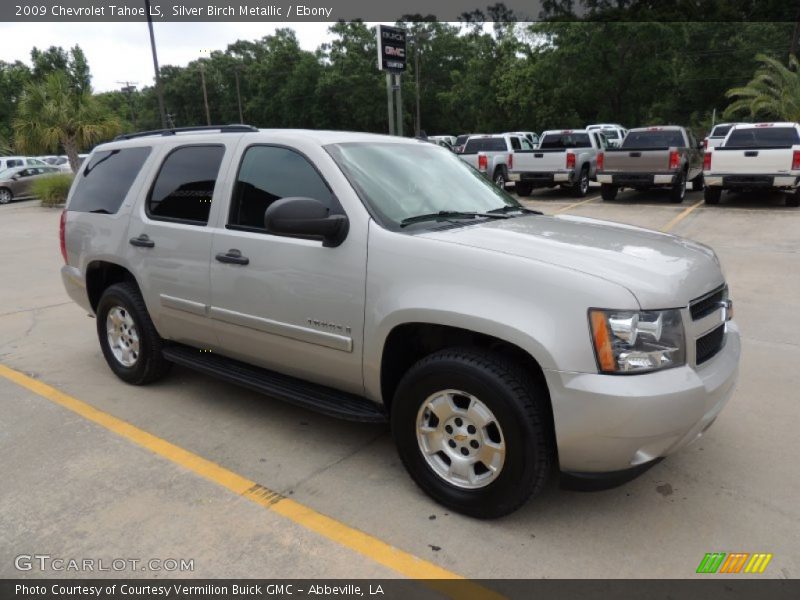 Silver Birch Metallic / Ebony 2009 Chevrolet Tahoe LS
