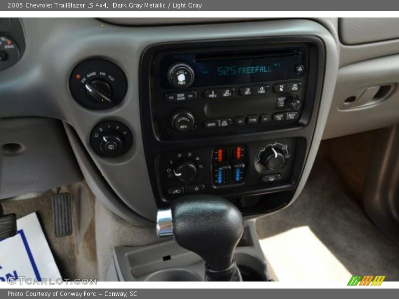 Dark Gray Metallic / Light Gray 2005 Chevrolet TrailBlazer LS 4x4