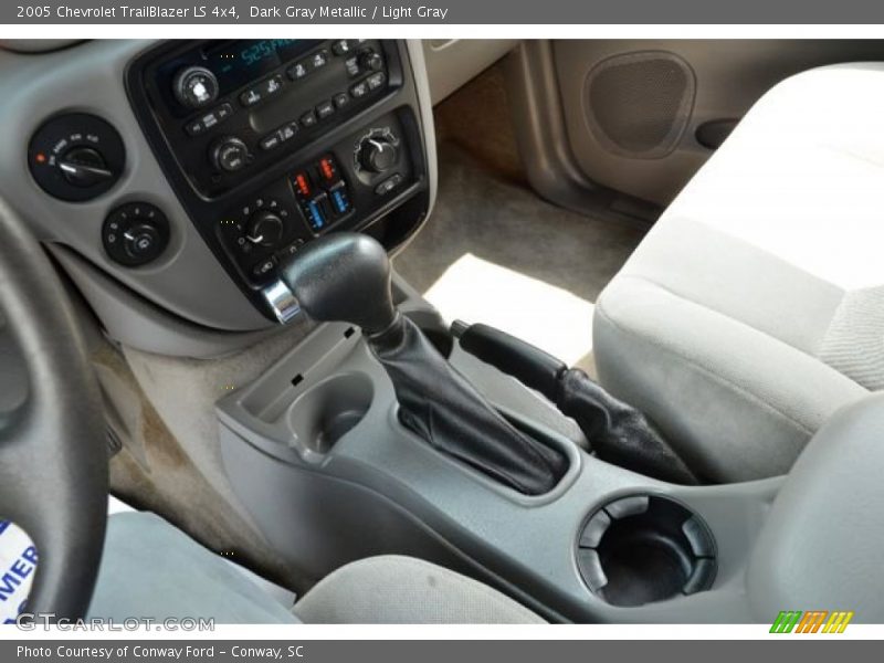 Dark Gray Metallic / Light Gray 2005 Chevrolet TrailBlazer LS 4x4