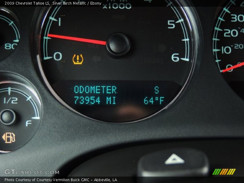 Silver Birch Metallic / Ebony 2009 Chevrolet Tahoe LS