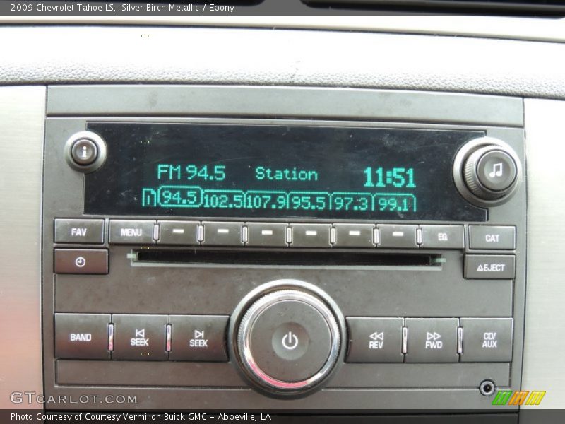 Silver Birch Metallic / Ebony 2009 Chevrolet Tahoe LS