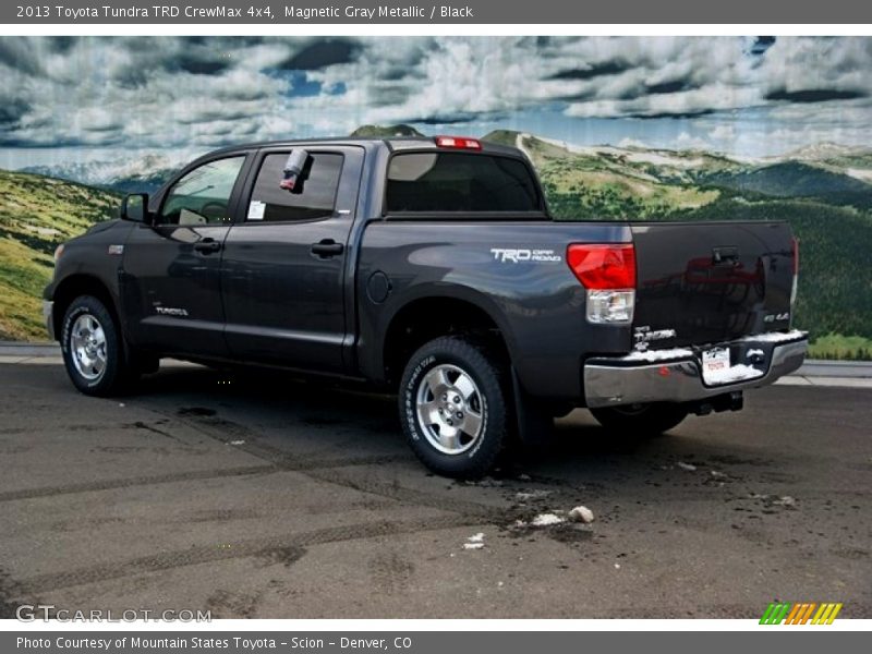 Magnetic Gray Metallic / Black 2013 Toyota Tundra TRD CrewMax 4x4