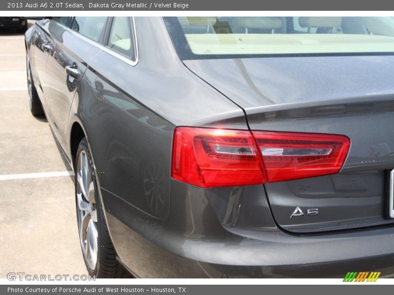 Dakota Gray Metallic / Velvet Beige 2013 Audi A6 2.0T Sedan