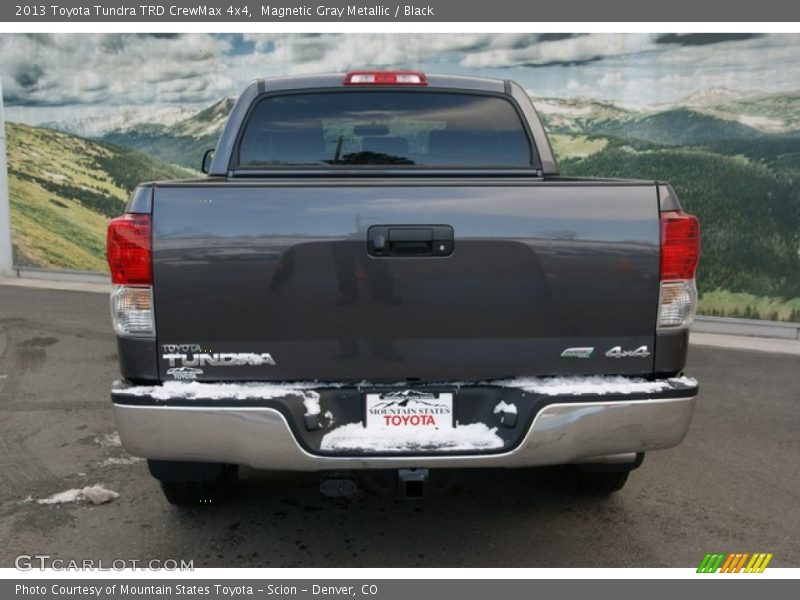 Magnetic Gray Metallic / Black 2013 Toyota Tundra TRD CrewMax 4x4