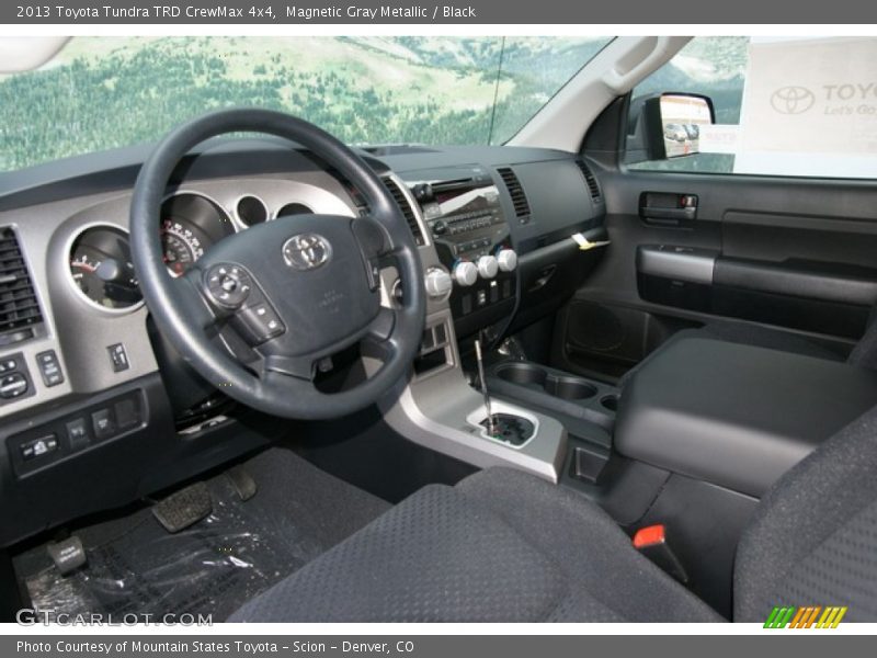 Magnetic Gray Metallic / Black 2013 Toyota Tundra TRD CrewMax 4x4