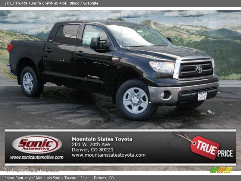 Black / Graphite 2013 Toyota Tundra CrewMax 4x4