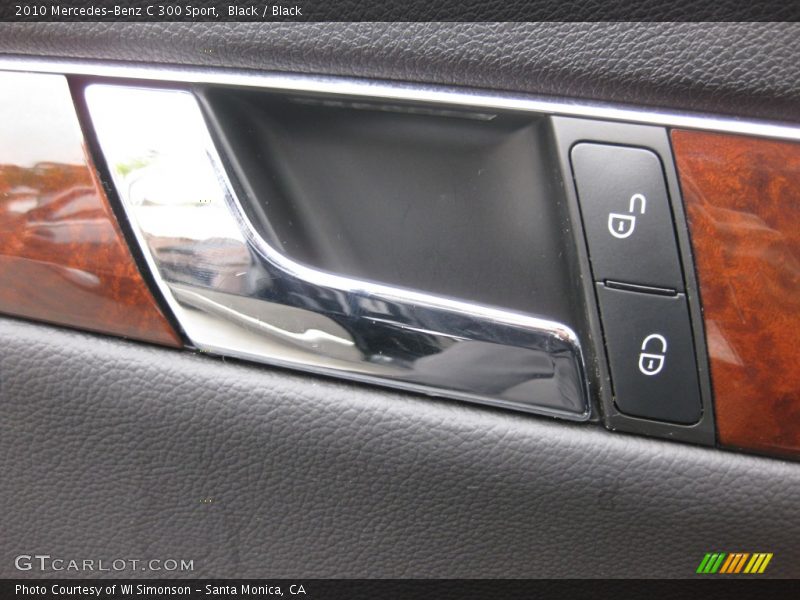 Black / Black 2010 Mercedes-Benz C 300 Sport