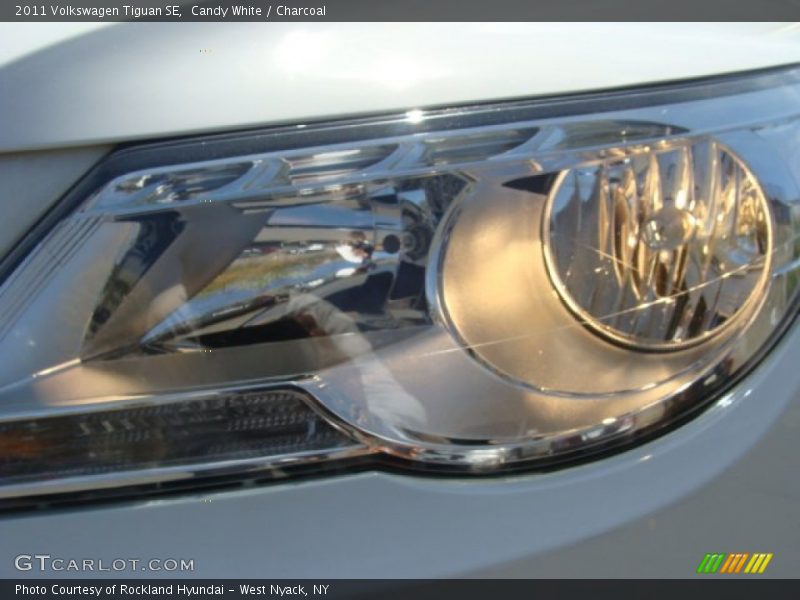 Candy White / Charcoal 2011 Volkswagen Tiguan SE