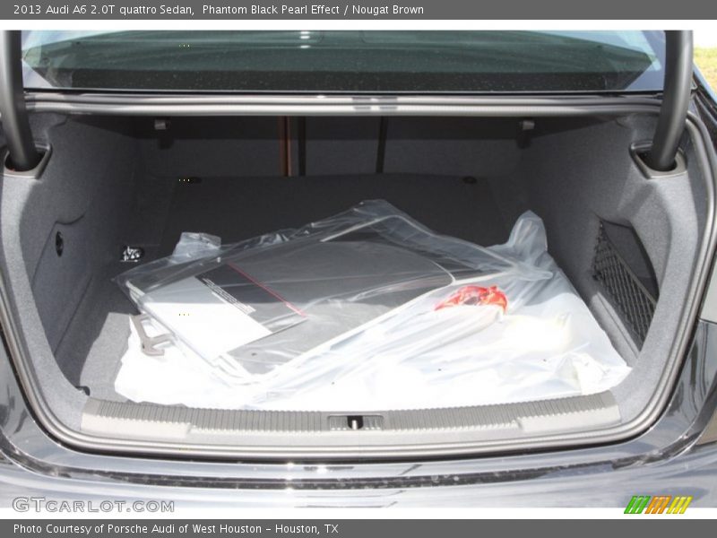 Phantom Black Pearl Effect / Nougat Brown 2013 Audi A6 2.0T quattro Sedan