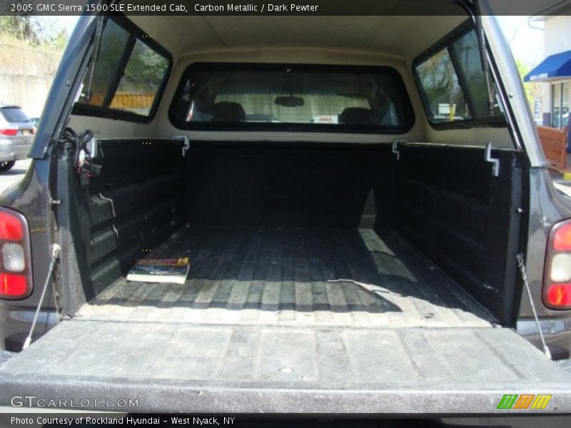 Carbon Metallic / Dark Pewter 2005 GMC Sierra 1500 SLE Extended Cab