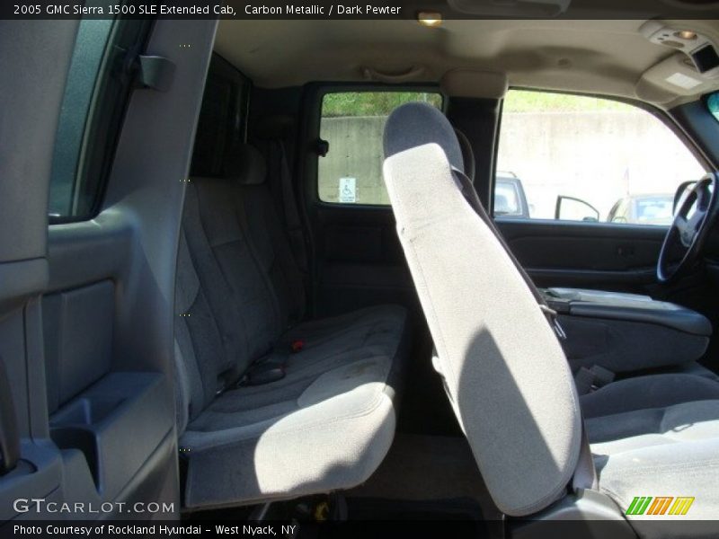 Carbon Metallic / Dark Pewter 2005 GMC Sierra 1500 SLE Extended Cab