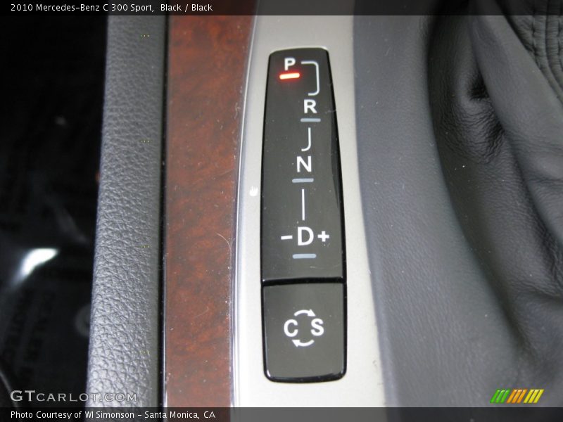 Black / Black 2010 Mercedes-Benz C 300 Sport