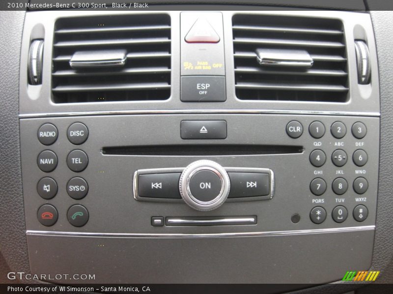 Black / Black 2010 Mercedes-Benz C 300 Sport