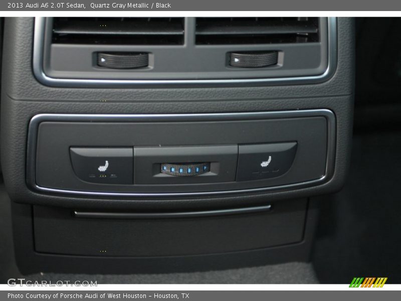 Quartz Gray Metallic / Black 2013 Audi A6 2.0T Sedan
