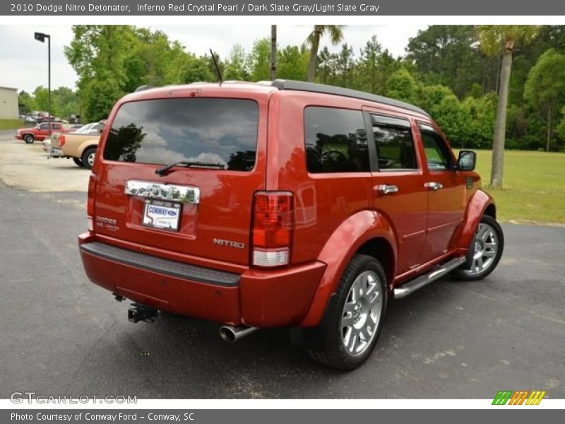 Inferno Red Crystal Pearl / Dark Slate Gray/Light Slate Gray 2010 Dodge Nitro Detonator