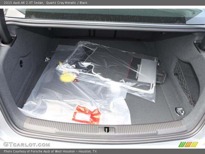 Quartz Gray Metallic / Black 2013 Audi A6 2.0T Sedan