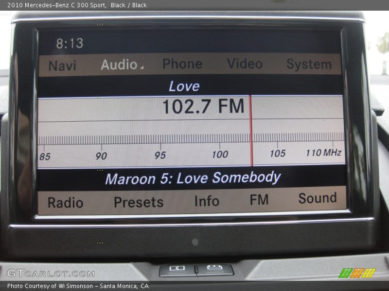 Black / Black 2010 Mercedes-Benz C 300 Sport