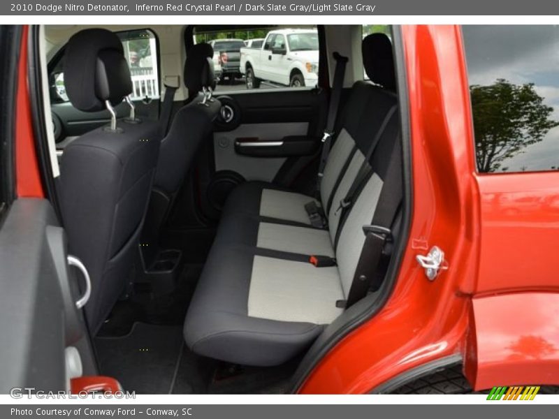 Rear Seat of 2010 Nitro Detonator