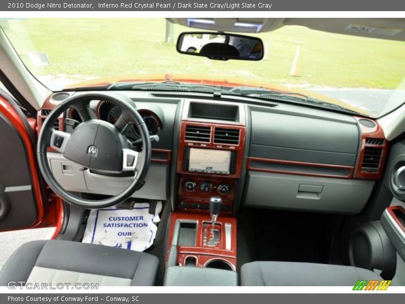Dashboard of 2010 Nitro Detonator
