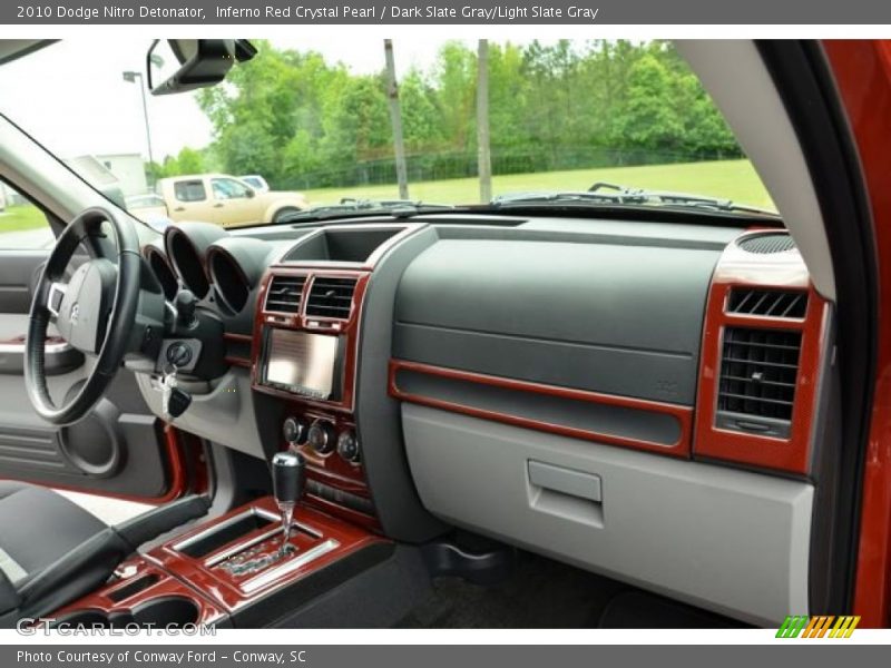 Dashboard of 2010 Nitro Detonator