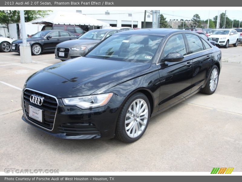 Phantom Black Pearl Effect / Black 2013 Audi A6 2.0T Sedan