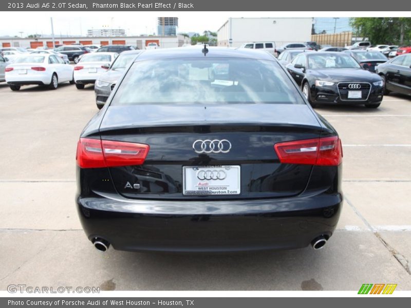 Phantom Black Pearl Effect / Black 2013 Audi A6 2.0T Sedan