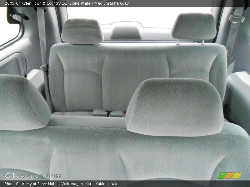 Stone White / Medium Slate Gray 2005 Chrysler Town & Country LX