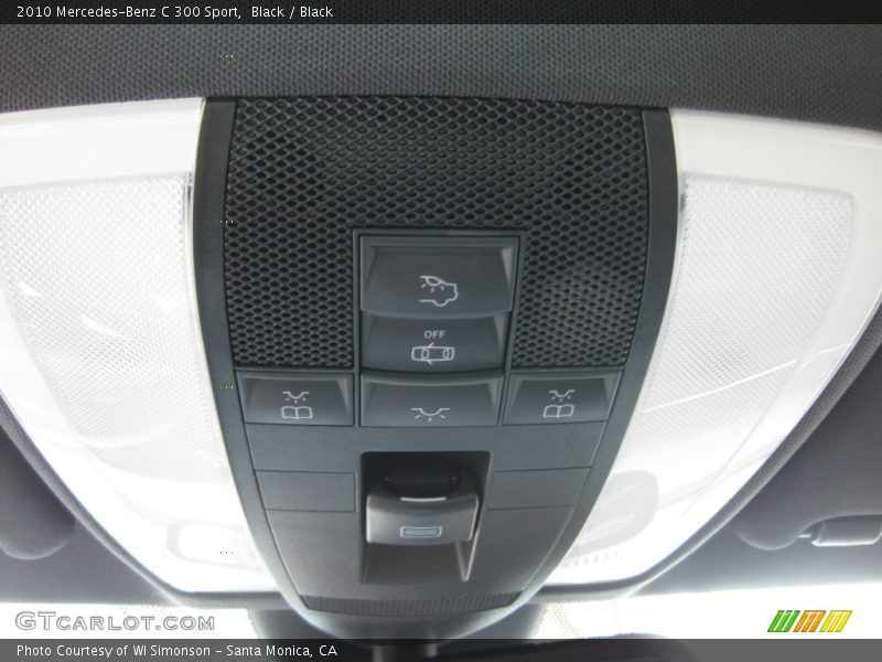 Black / Black 2010 Mercedes-Benz C 300 Sport