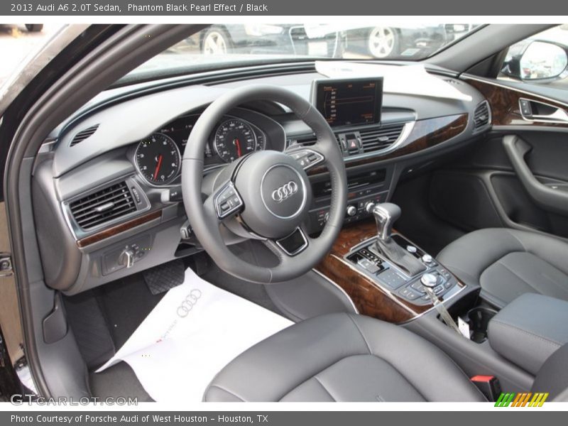 Phantom Black Pearl Effect / Black 2013 Audi A6 2.0T Sedan
