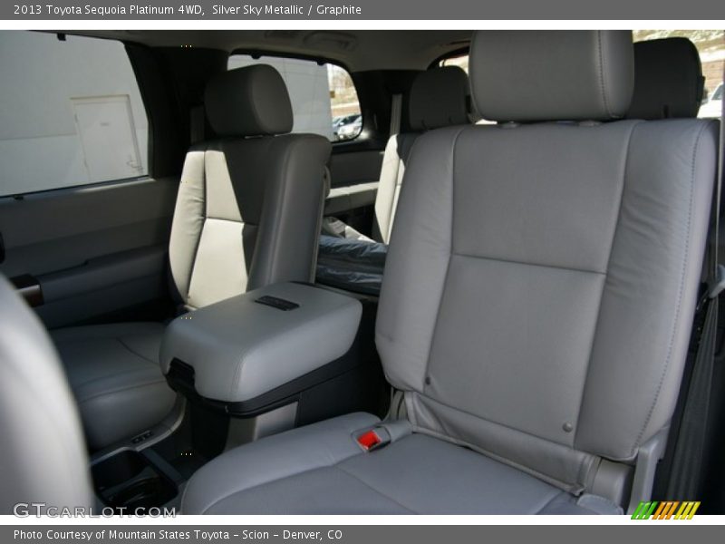 Silver Sky Metallic / Graphite 2013 Toyota Sequoia Platinum 4WD
